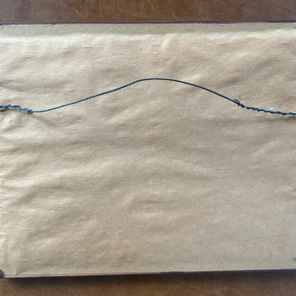 Hand stitched 12" X 16" framed Serinity Prayer. - Picture 3 of 3